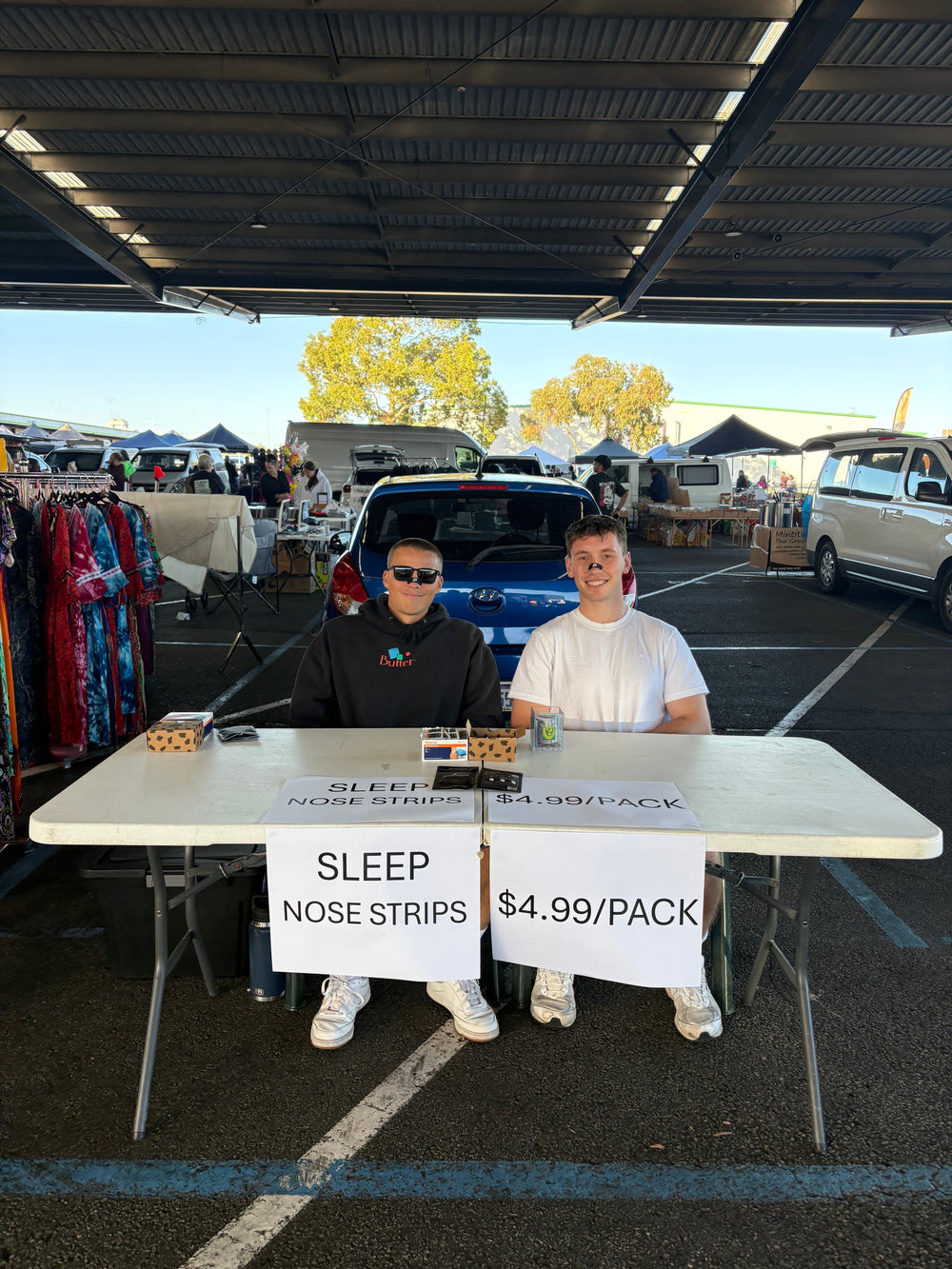 ProActive Health Group stall at Canning Vale Markets in March 2026