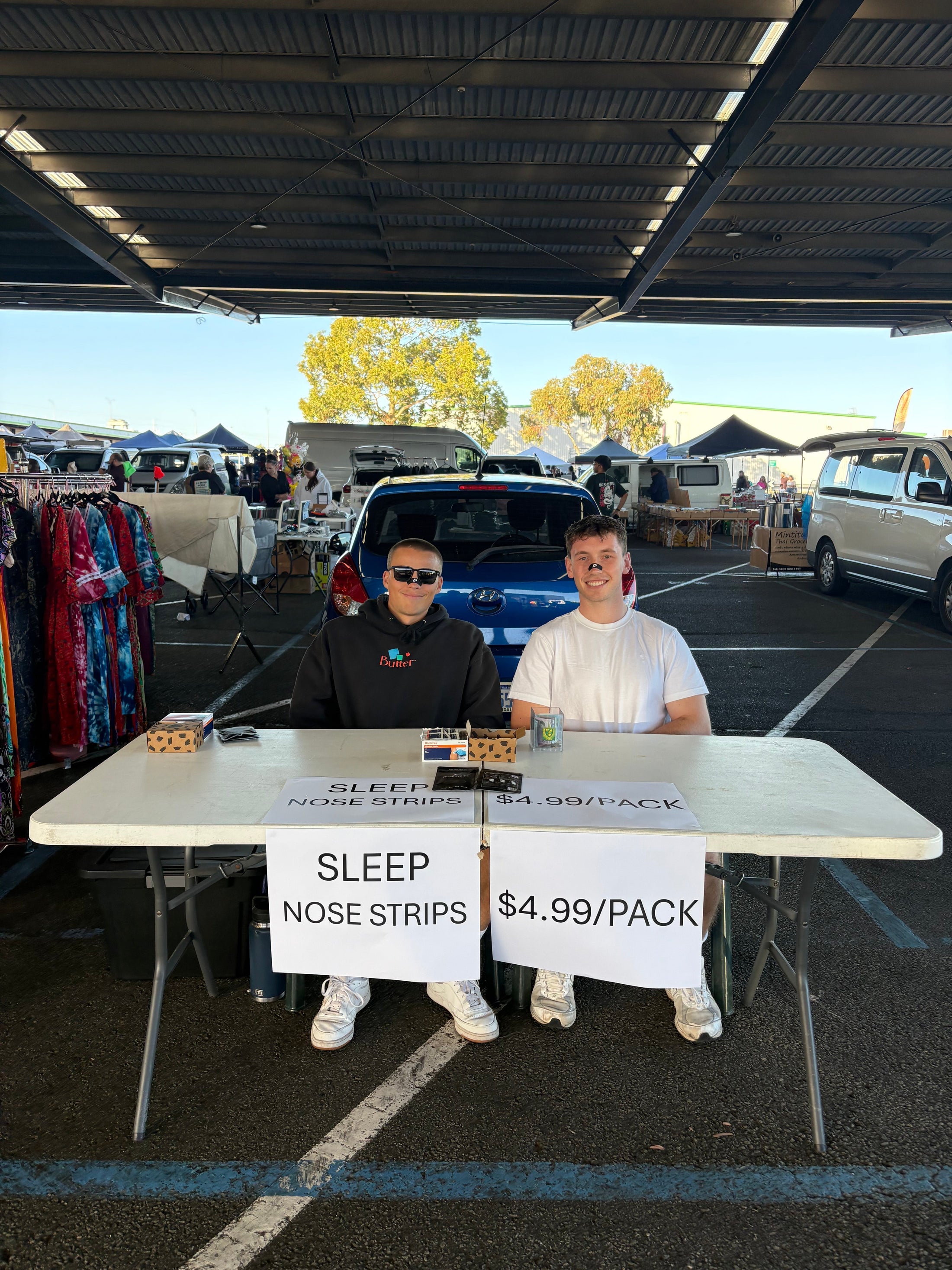 ProActive Health Group stall at Canning Vale Markets in March 2026